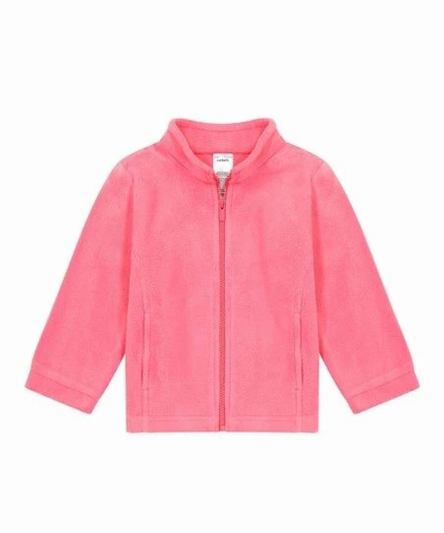 * | Cheap Carter'S Pink Fleece Jacket Infant, Toddler & Girls