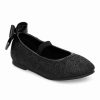 * | Flash Sale Carter'S Black Glitter Cordelia Ballet Flat Girls