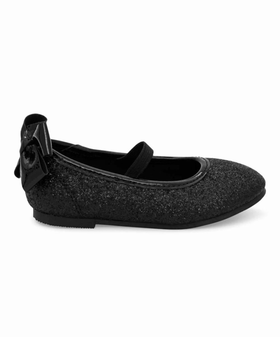 * | Flash Sale Carter'S Black Glitter Cordelia Ballet Flat Girls