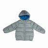 * | Hot Sale Carter'S Gray Hooded Puffer Jacket Boys