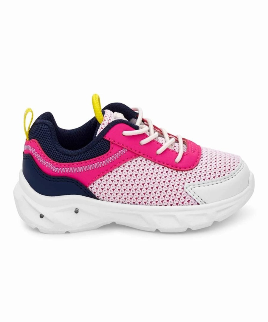 * | Discount Carter'S Pink & Navy Multi Oaker Light-Up Sneaker Girls