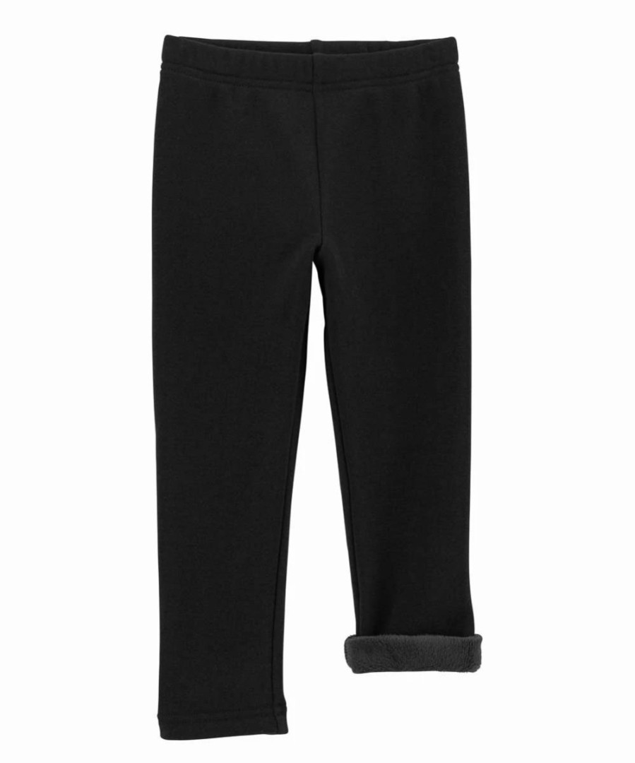 * | Budget Carter'S Black Cozy Leggings Toddler