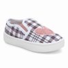 * | Cheapest Carter'S Gray Plaid Heart Nettie Slip-On Sneaker Girls