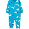 * | Top 10 Carter'S Blue Polar Bear Long-Sleeve Footie Newborn & Infant