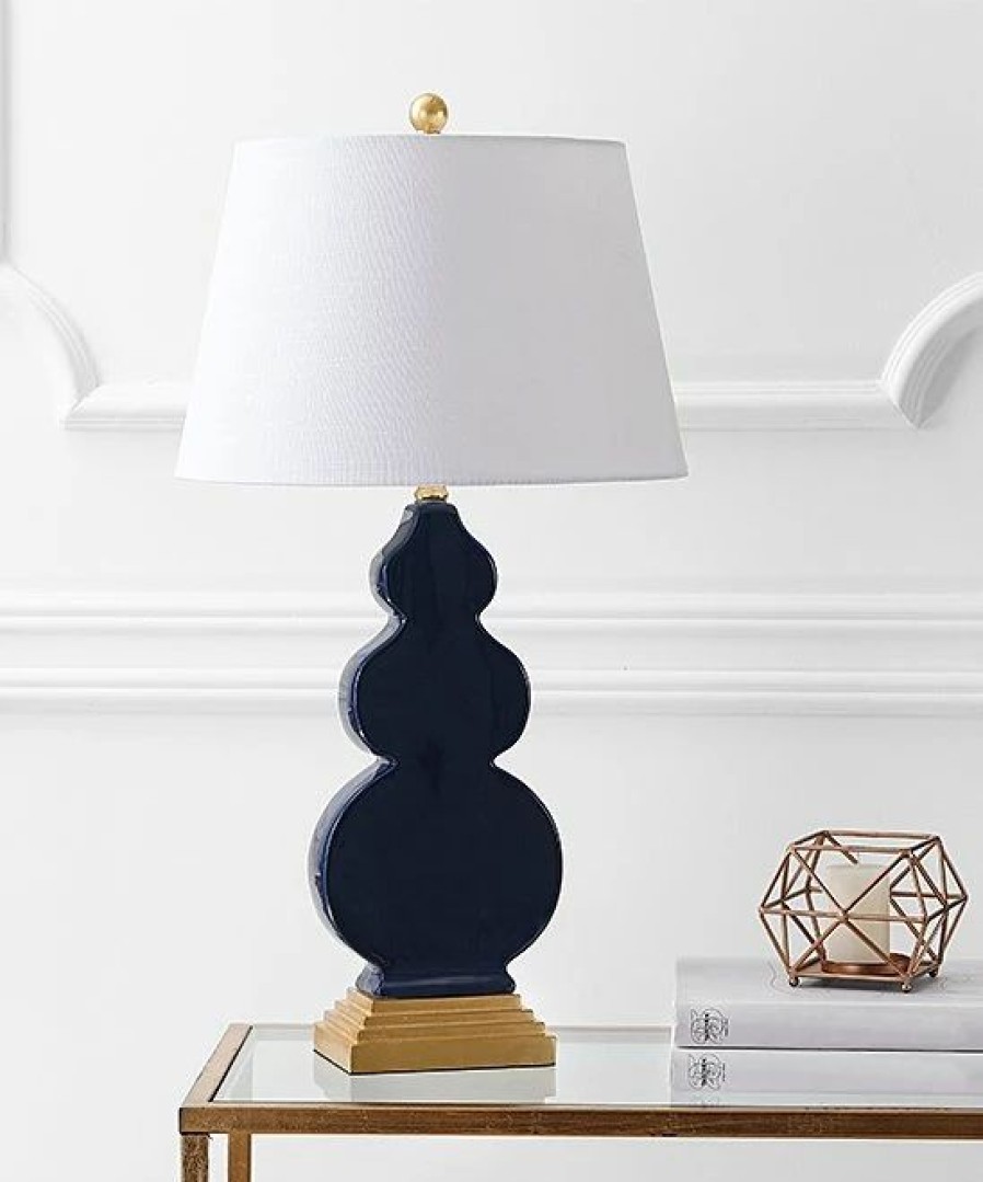 * | Coupon Jonathan Y Navy & Gold Carter Table Lamp