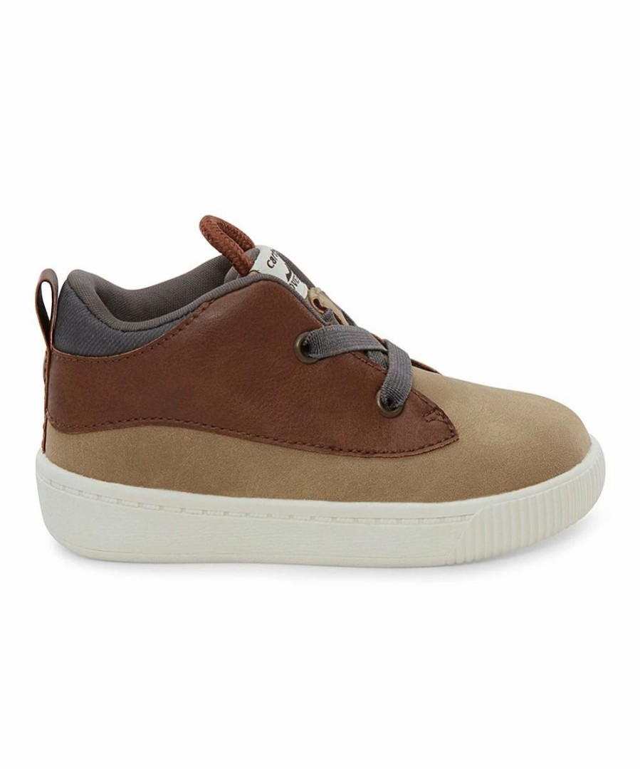 * | Cheapest Carter'S Brown Color Block Willis Slip-On Sneaker Boys