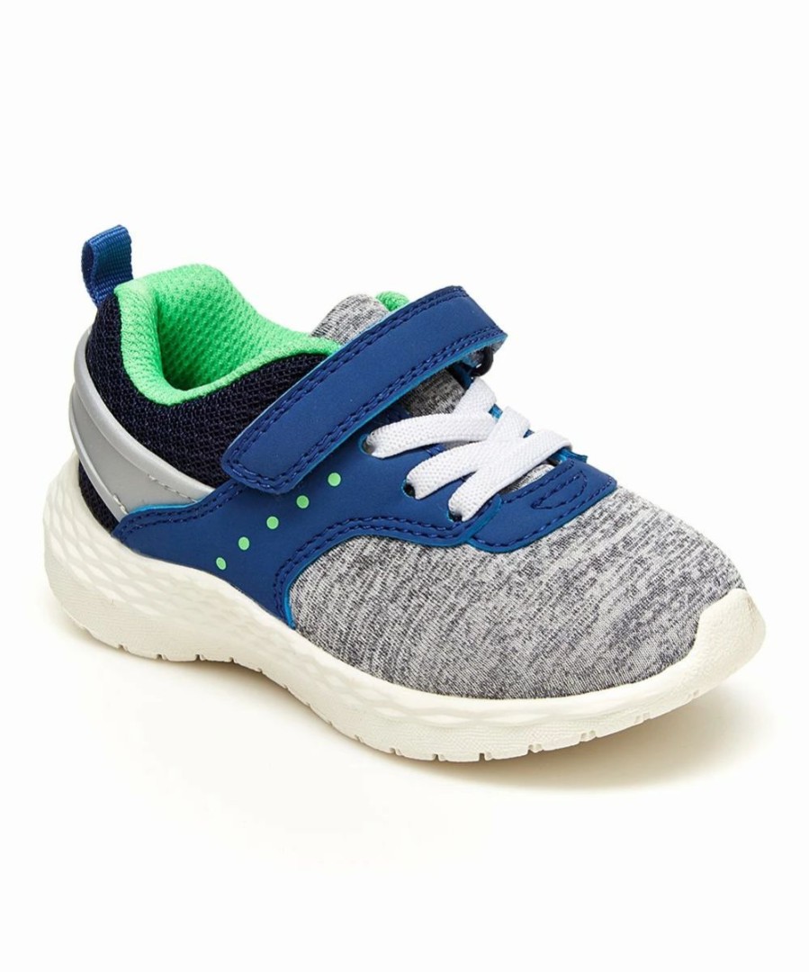 * | Buy Carter'S Gray & Blue Dogan Sneaker Boys