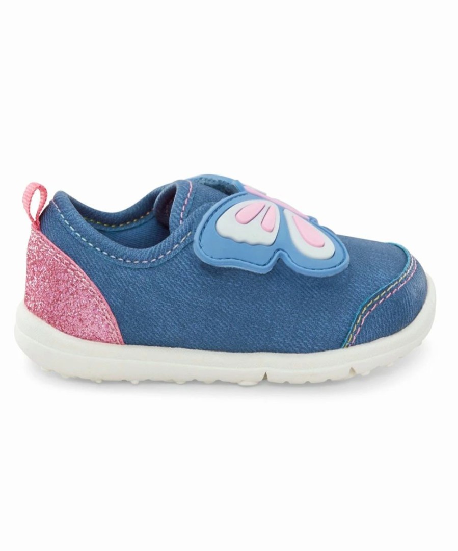 * | Cheap Carter'S Blue & Pink Butterfly Ladonna Sneaker Girls