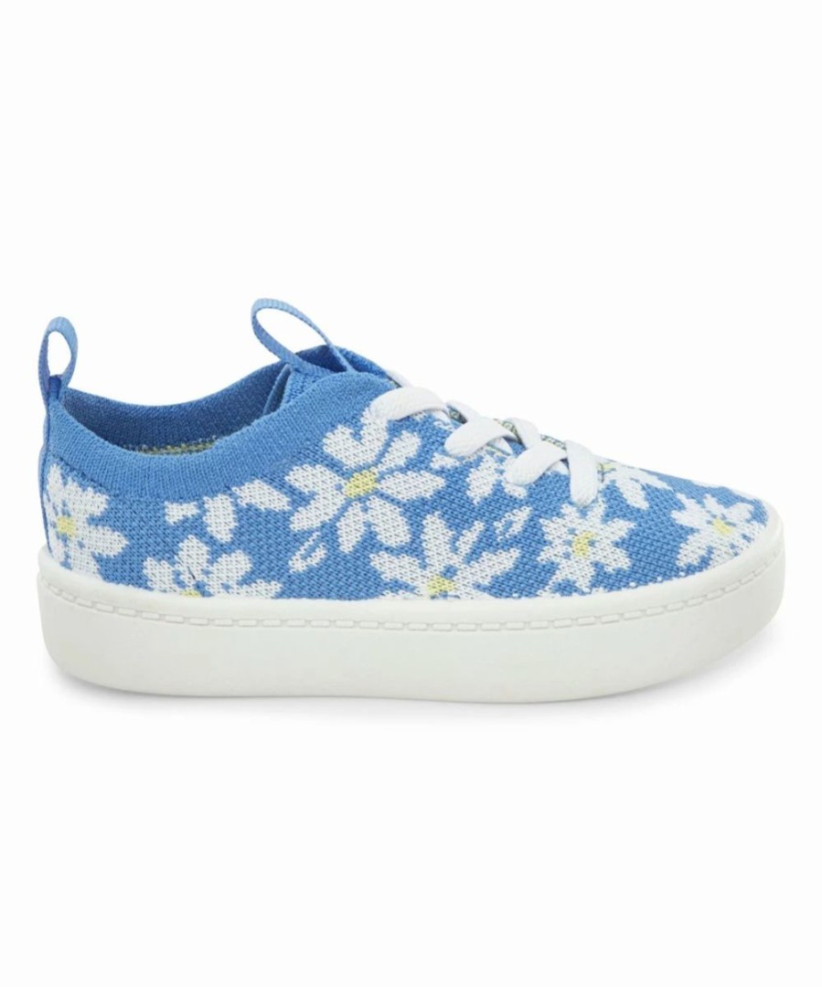 * | Promo Carter'S Blue & White Floral Soren Sneaker Girls