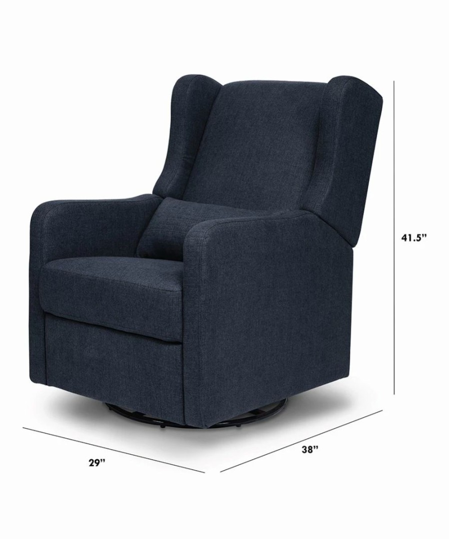 * | Discount Carter'S By Davinci Navy Arlo Swivel Recliner