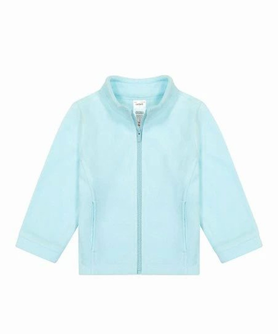 * | Deals Carter'S Aqua Fleece Jacket Toddler