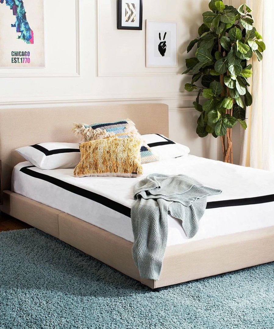 * | Best Pirce Safavieh Beige Modern Carter Bed