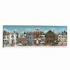 * | New Icanvas David Carter Brown Christmas Village Wrapped Canvas