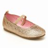 * | Deals Carter'S Gold Ellaria Glitter Ballet Flat Girls