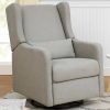 * | Wholesale Carter'S By Davinci Performance Gray Linen Arlo Recliner & Swivel Glider