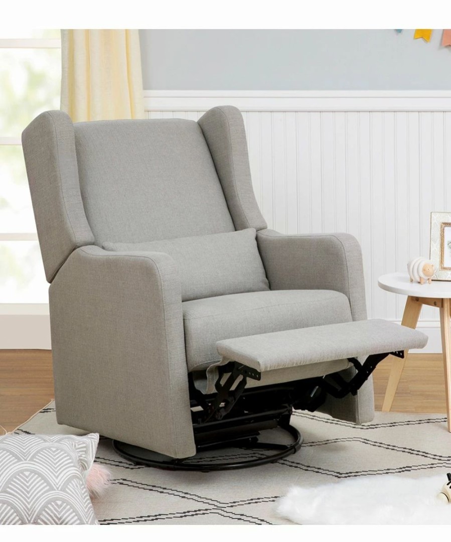 * | Wholesale Carter'S By Davinci Performance Gray Linen Arlo Recliner & Swivel Glider