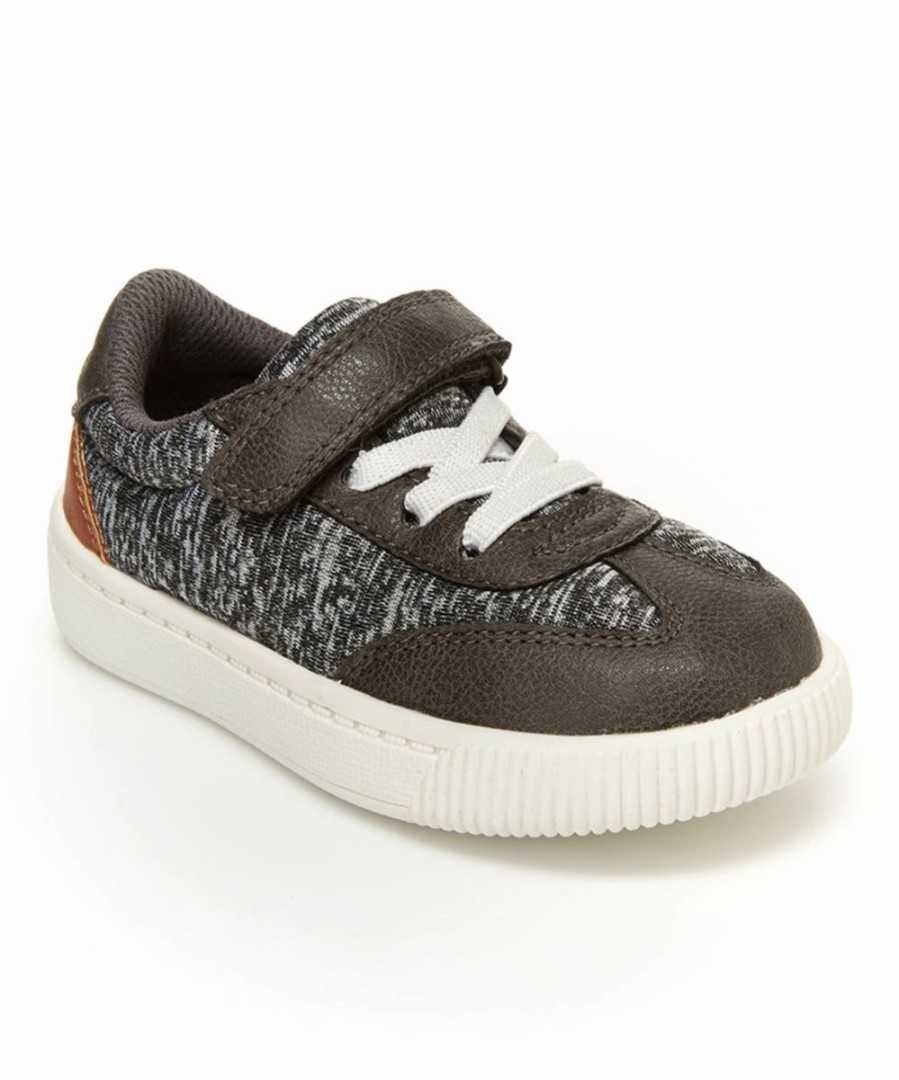 * | Best Deal Carter'S Gray & Brown Gustav Sneaker Boys