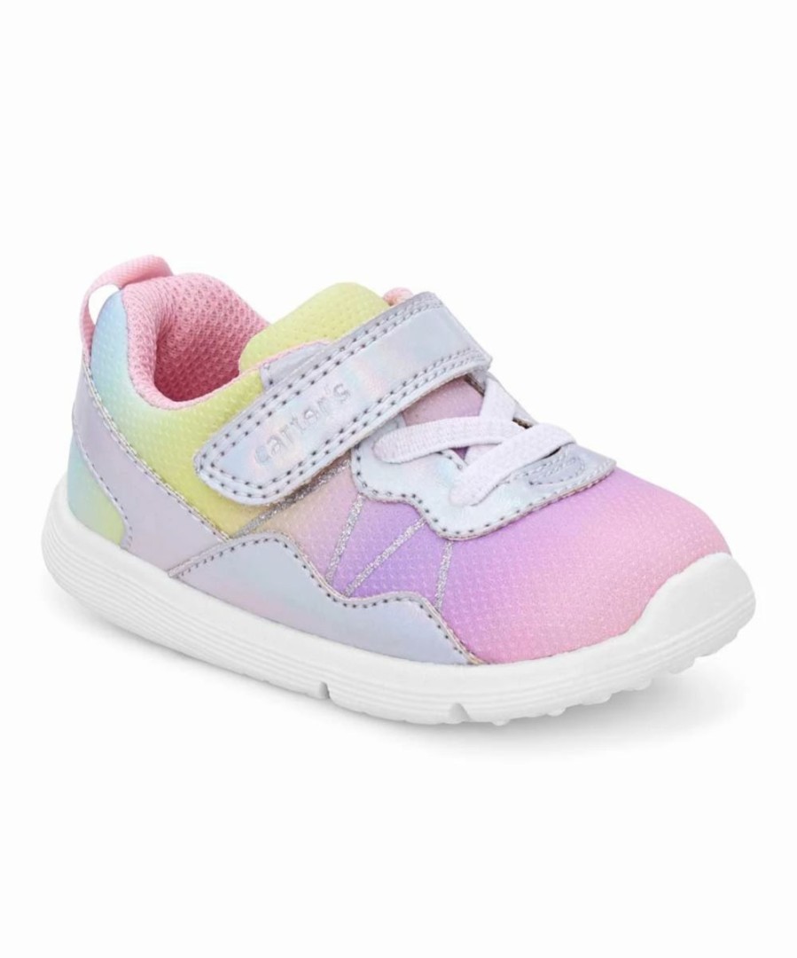 * | Buy Carter'S Pink & Blue Multicolor Strap-Accent Kit Sneaker Girls