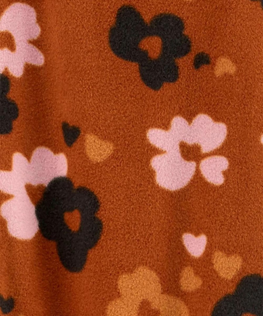 * | Top 10 Carter'S Burnt Orange Floral Fleece Footie Toddler