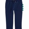 * | Discount Carter'S Navy Dinosaur Spike-Accent Joggers Infant & Toddler