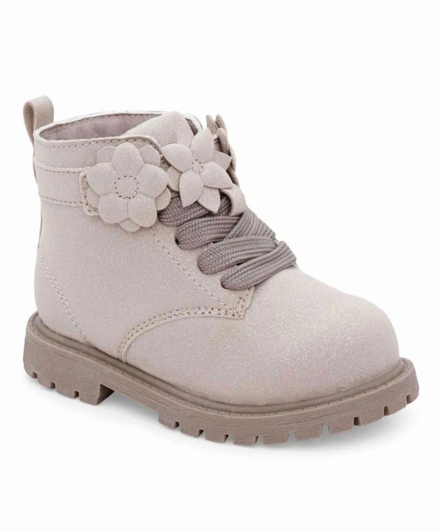 * | Coupon Carter'S Khaki Daffodil Boot Girls