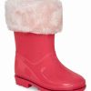 * | Cheapest Carter'S Pink Fuzzy Adley Rain Boot Girls