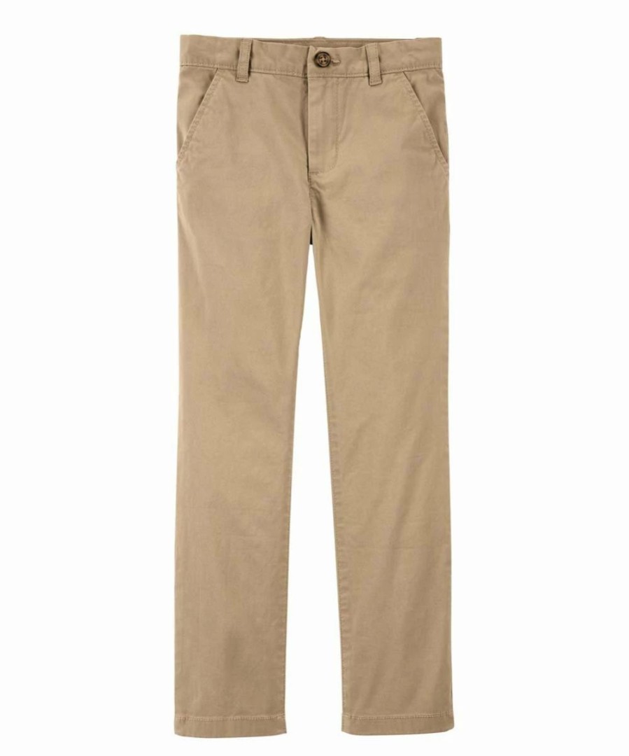 * | Deals Carter'S Light Tan Straight-Leg Pants Toddler & Boys