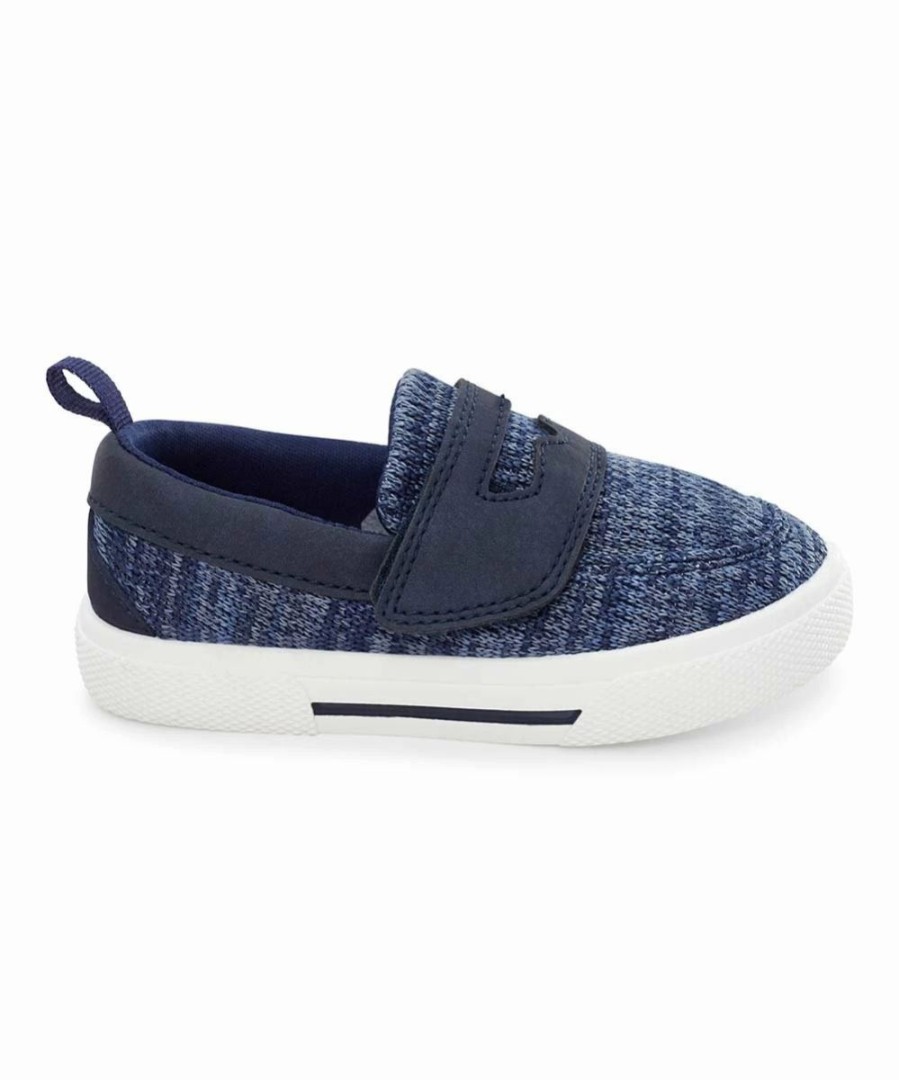 * | Budget Carter'S Navy Knit Perseus Loafer Boys