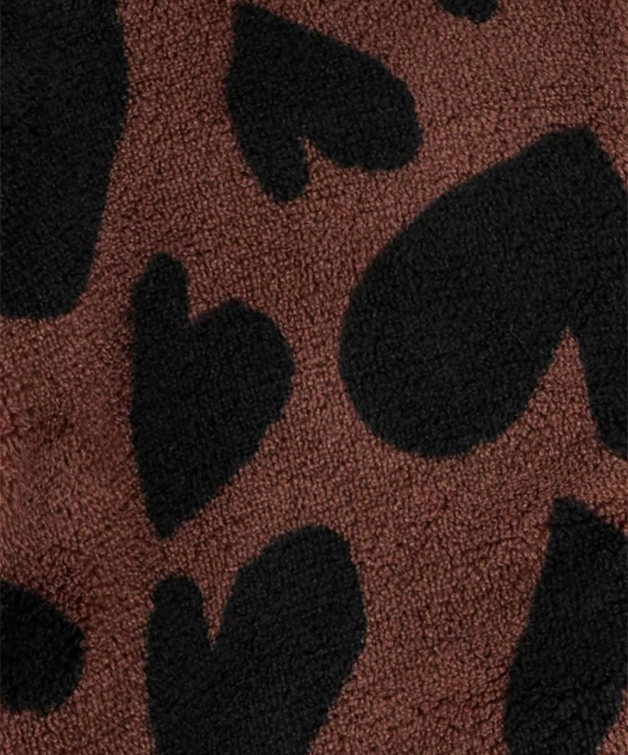 * | Wholesale Carter'S Brown Cheetah Heart Velour Zip-Up Hoodie Infant