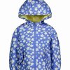 * | New Carter'S Blue & White Daisies Raincoat Toddler & Girls