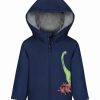 * | Deals Carter'S Navy & Green Dino Hooded Coat Toddler