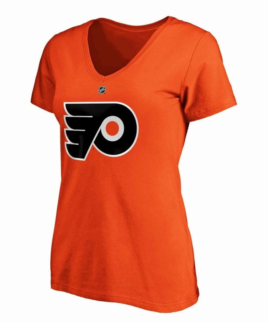 * | Best Reviews Of Fanatics Philadelphia Flyers Carter Hart Authentic Stack Name & Number Tee Women