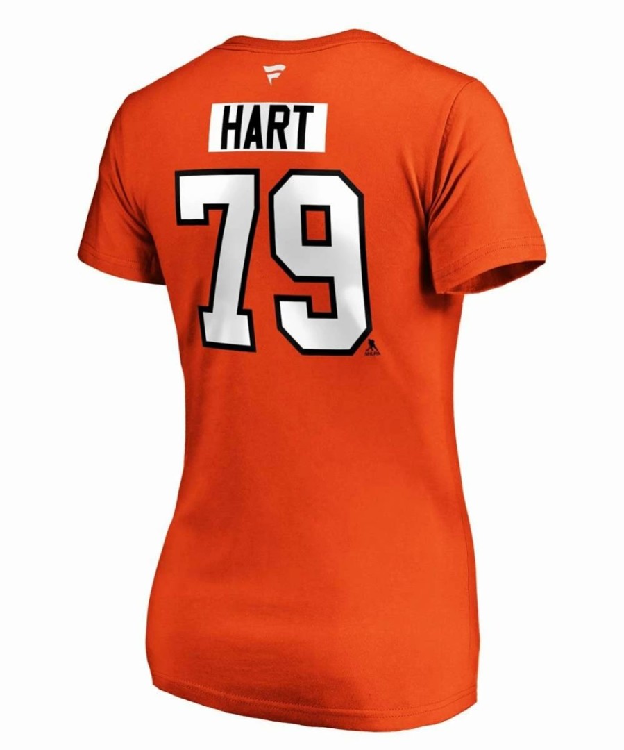 * | Best Reviews Of Fanatics Philadelphia Flyers Carter Hart Authentic Stack Name & Number Tee Women