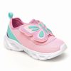 * | Brand New Carter'S Pink & Turquoise Butterfly Hug Light-Up Sneaker Girls