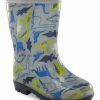 * | Cheap Carter'S Gray & Blue Dinosaur Nick Rain Boot Boys